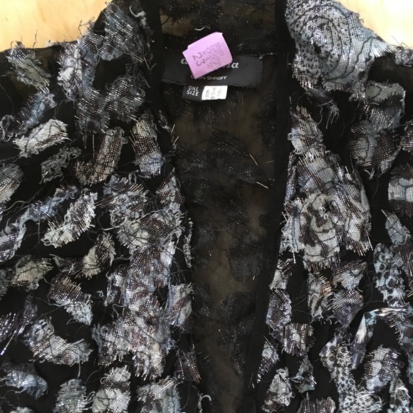 SOLD ON ETSY 💔 Bohemian duster sheer lurex - Picture 5 of 8